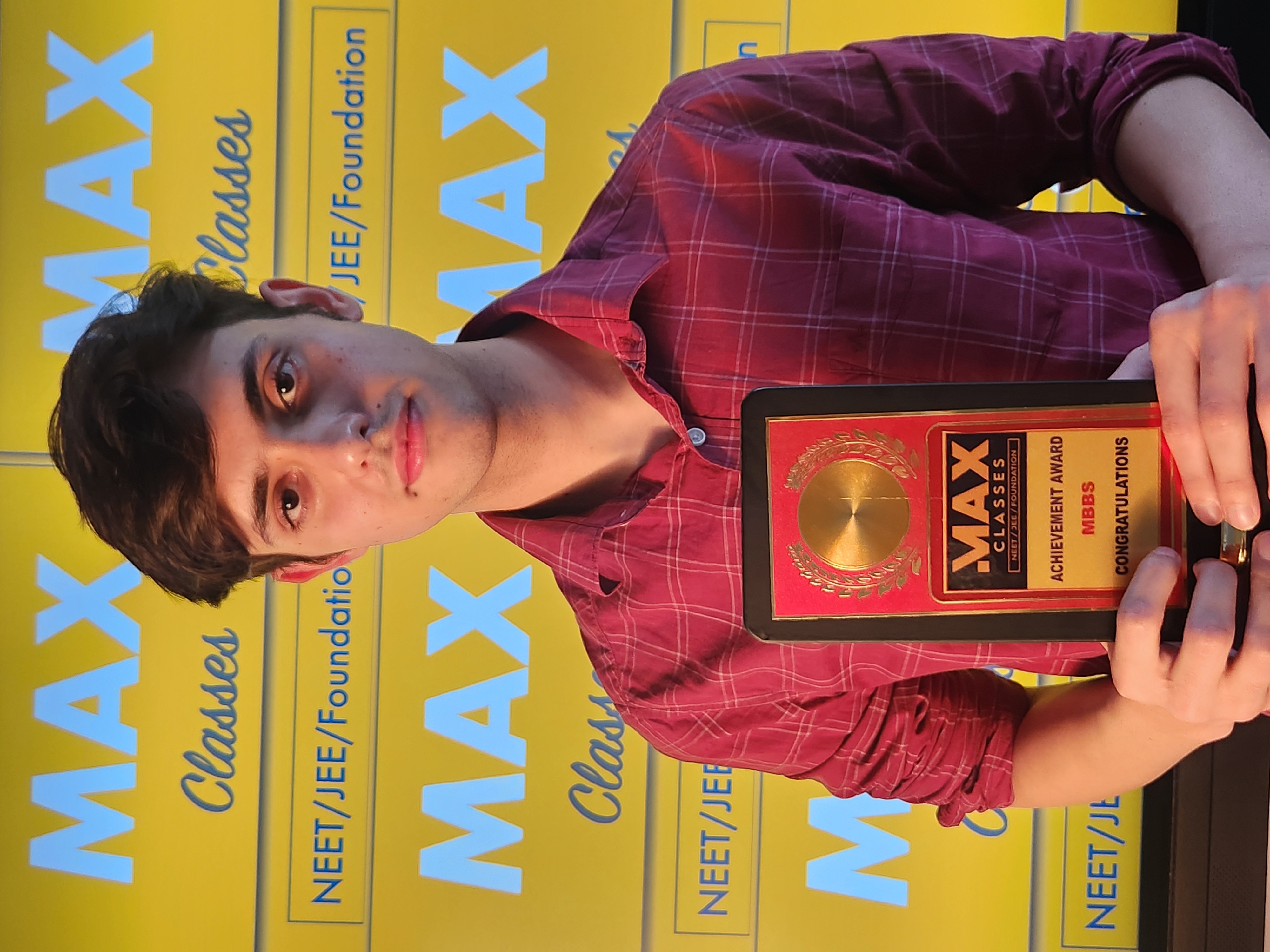 Umar — MBBS GMC, NEET 2024, Max Classes student